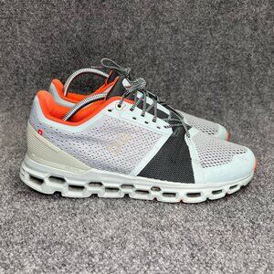 On Running Cloudstatus Running Shoes Mens Size 10 Grey Athletic Training Sneaker